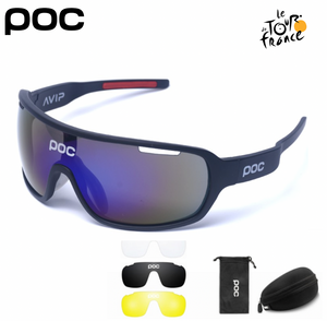 🚨-70%/POC AVIP/UV400 +3 lentes/HD,Professional Cycling/