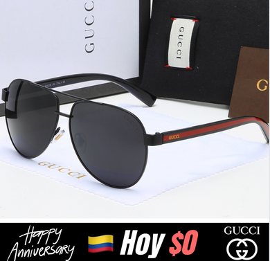 🎁SIN COSTO! GUCCI 0190, Polarized, UV400//Clientes Colombia 6 Ofertas🚨