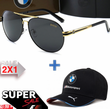 2x1 BMW.F1,Sunglasses UV400 Polarized + Gorra F1 Puma
