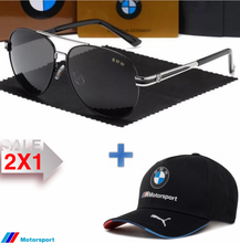 2x1 BMW.F1,Sunglasses UV400 Polarized + Gorra F1 Puma