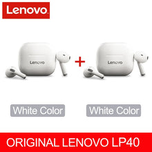 OFERTA 2X1 Original Lenovo LP40 TWS Wireless Earphone Bluetooth 5.0