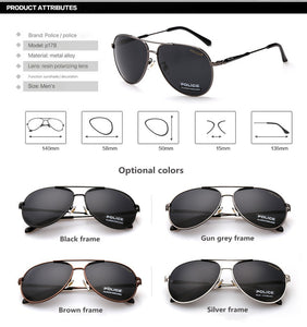 POLICE Italy,Polarized, UV400, Design 2025